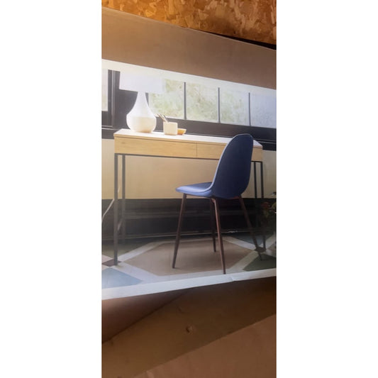 Threshold Loring Writing Desk with Drawers & Charging Station
