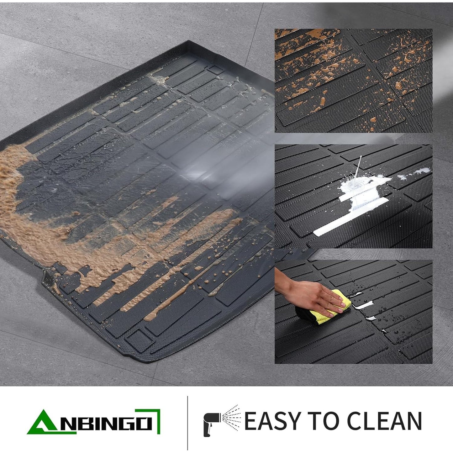 All-Weather Floor Mats & Cargo Liner – Custom Fit for Kia K4 2025 -NIB
