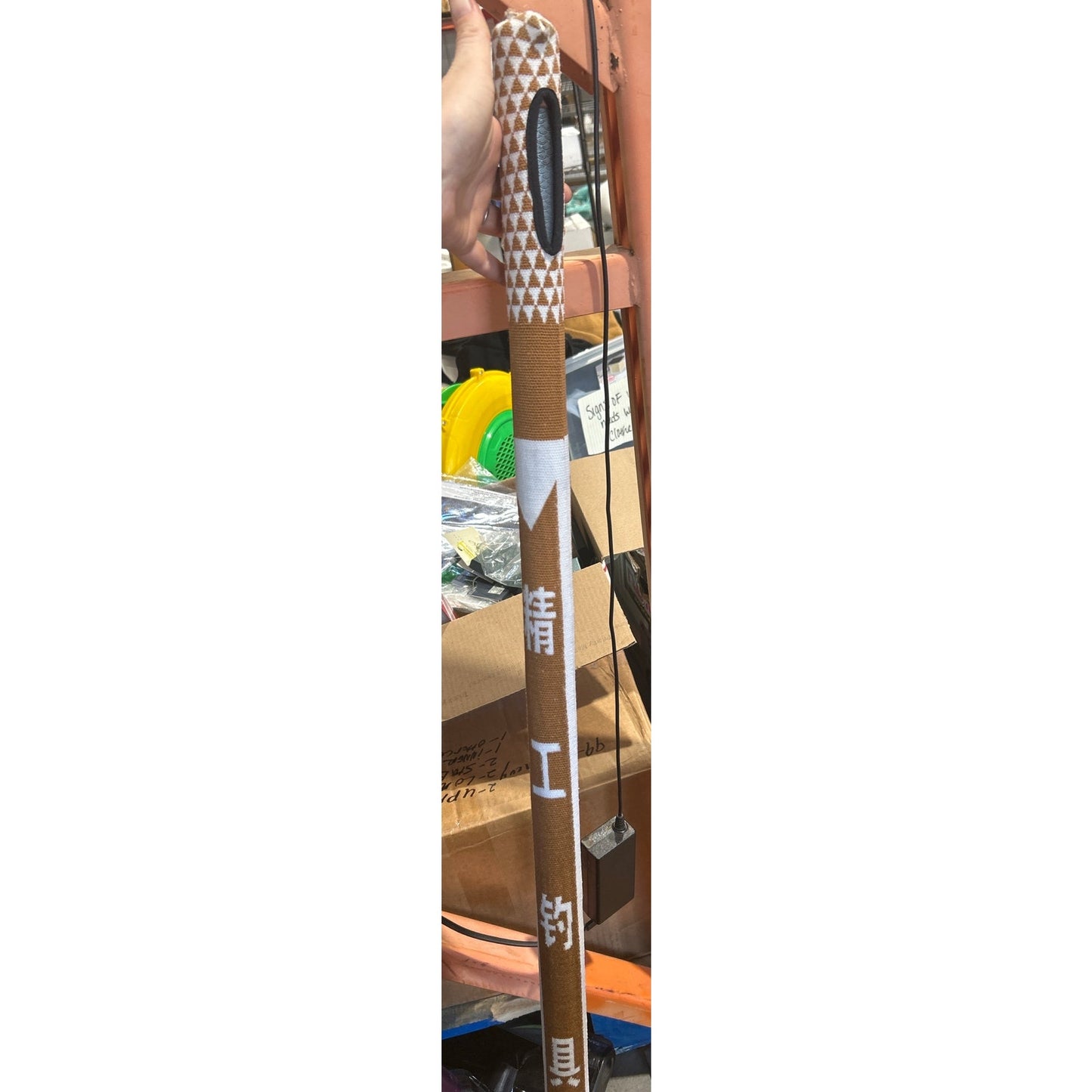 11-Ft Carbon Fiber Telescopic Hand Fishing Rod w/ Sleeve – New