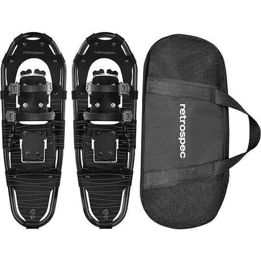 Retrospec Drifter Snowshoes – 25" Size, Fits 110–160 lbs
