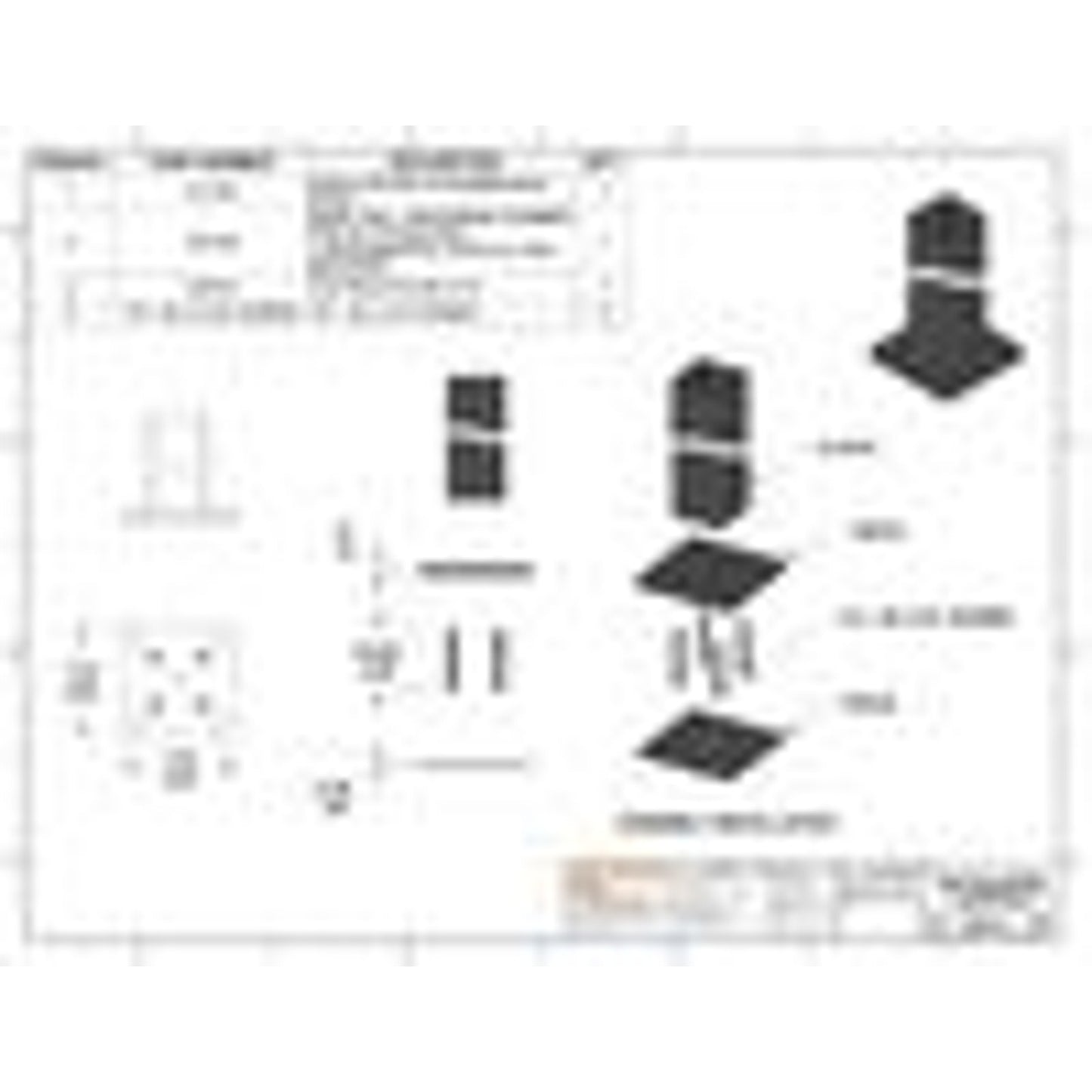 Surface Mount Base Plate Kit – 4.5" x 4.5" Steel Plates (½" Thick) with Hardware