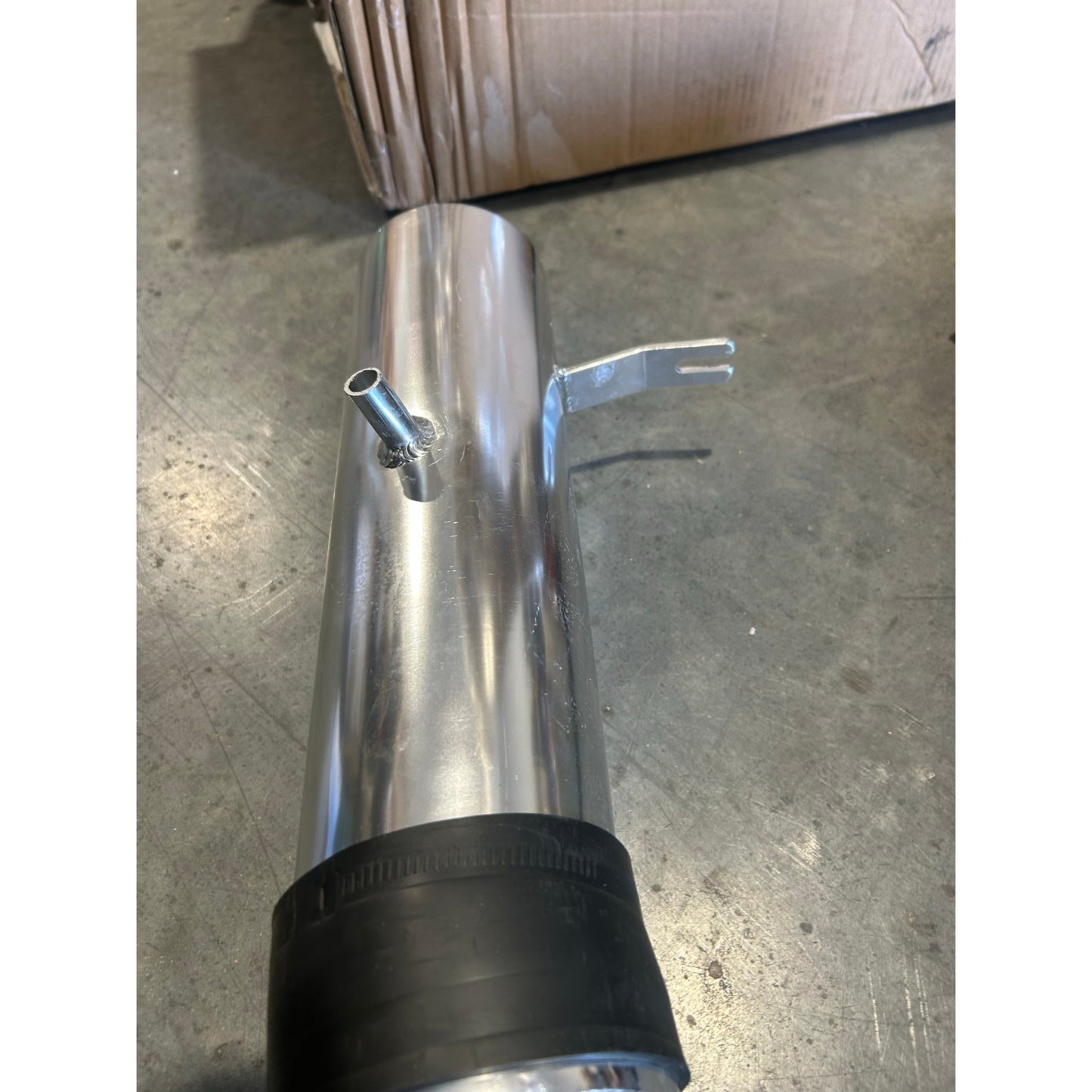 Universal 4” Cold Air Intake Kit w/ Heat Shield Panels – Aluminum Tube + Filter