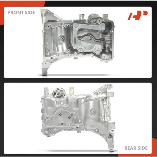 Cast Aluminum Engine Oil Pan fits Honda/Acura 2.4 L K24A/ K24Z
