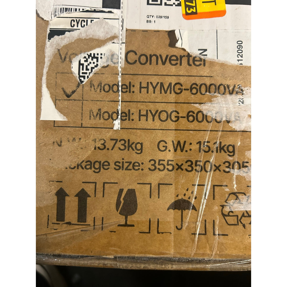 VEVOR 6000VA Step Up Down Voltage Converter Transformer 110V 220V LCD