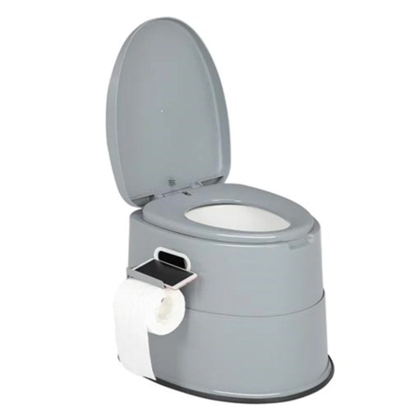 Portable Camping Toilet / Lightweight & Detachable w/ Lid & Handle- NEW