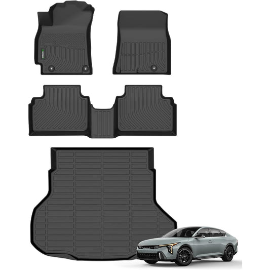 All-Weather Floor Mats & Cargo Liner – Custom Fit for Kia K4 2025 -NIB