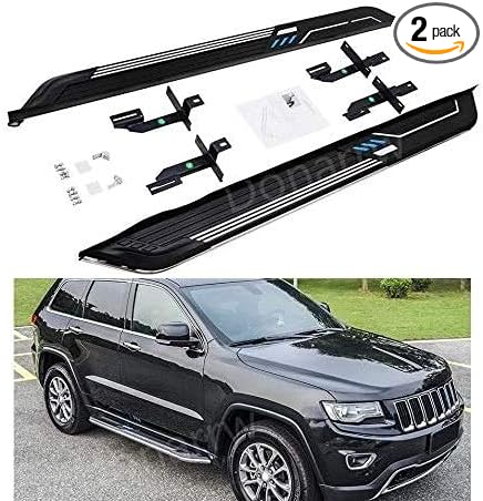 Rugged 5.5" Stainless Steel Running Boards for Jeep Grand Cherokee 2011-2021