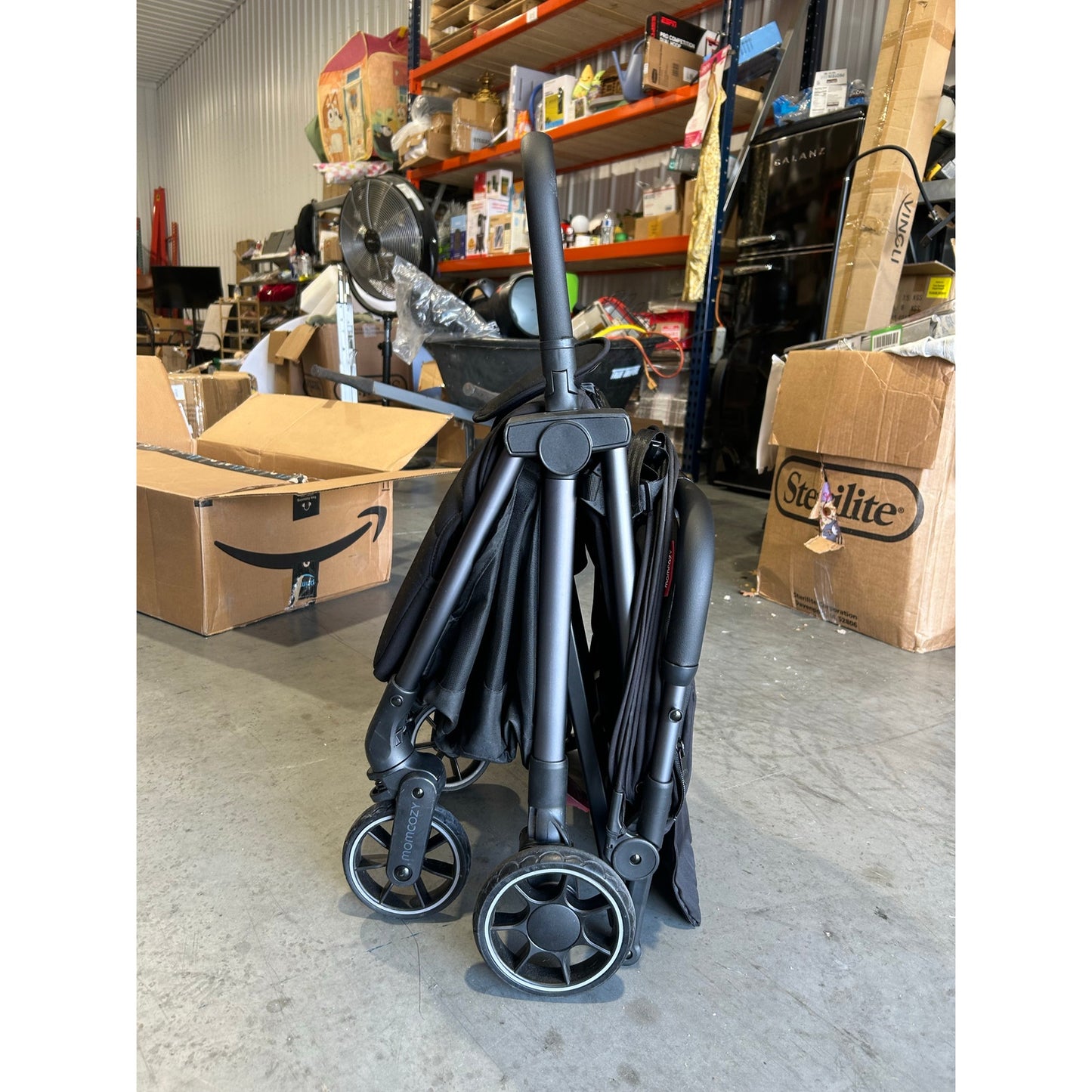 Momcozy ClickGo Lightweight Stroller One-Hand Fold- UPF50+ Canopy