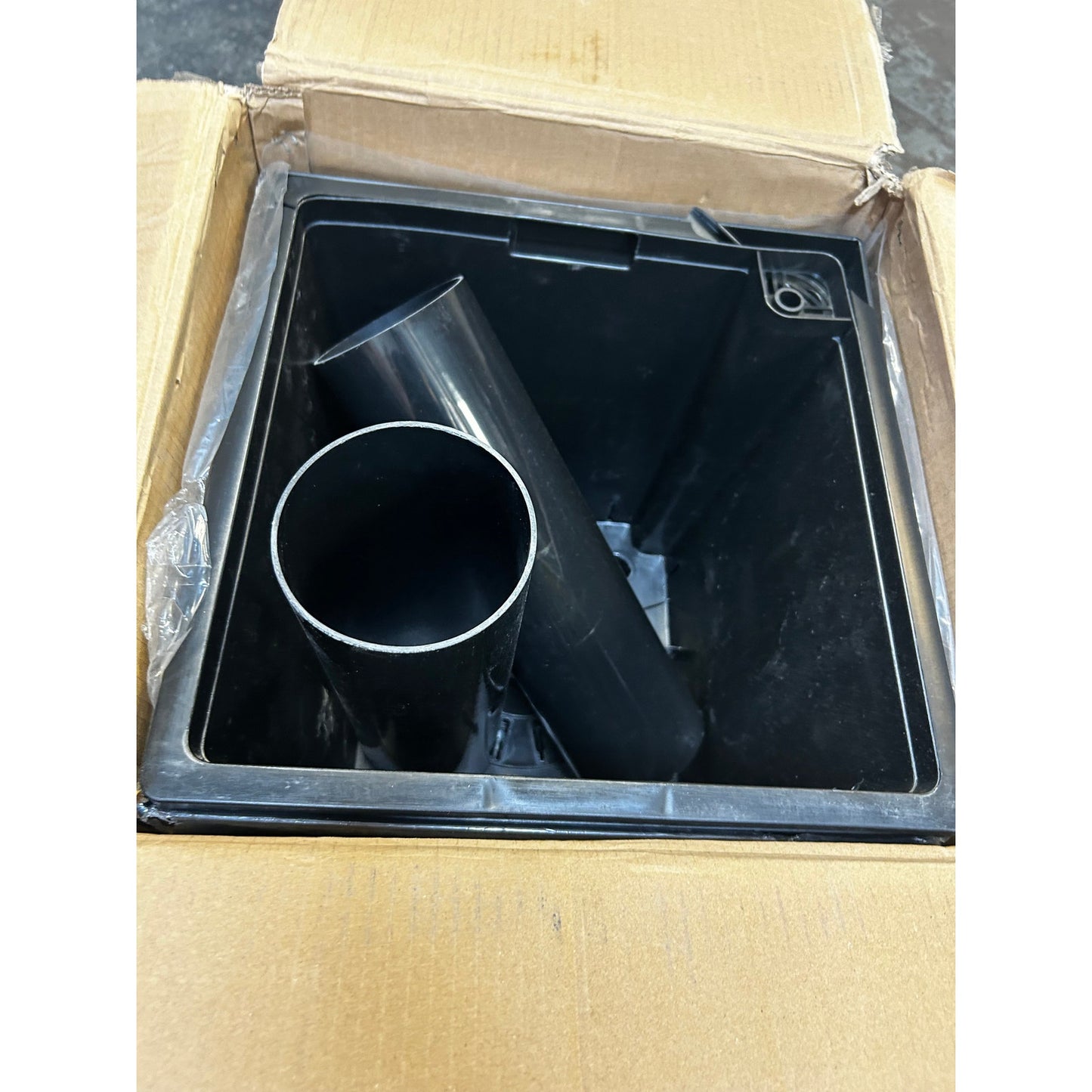 30 Inch Tall Planters For Outdoor Plants Set Of 2, Black