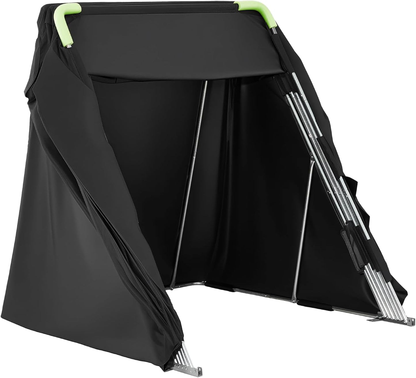 Motorcycle Storage Shelter 136 x 54 x 75 in with Security Lock