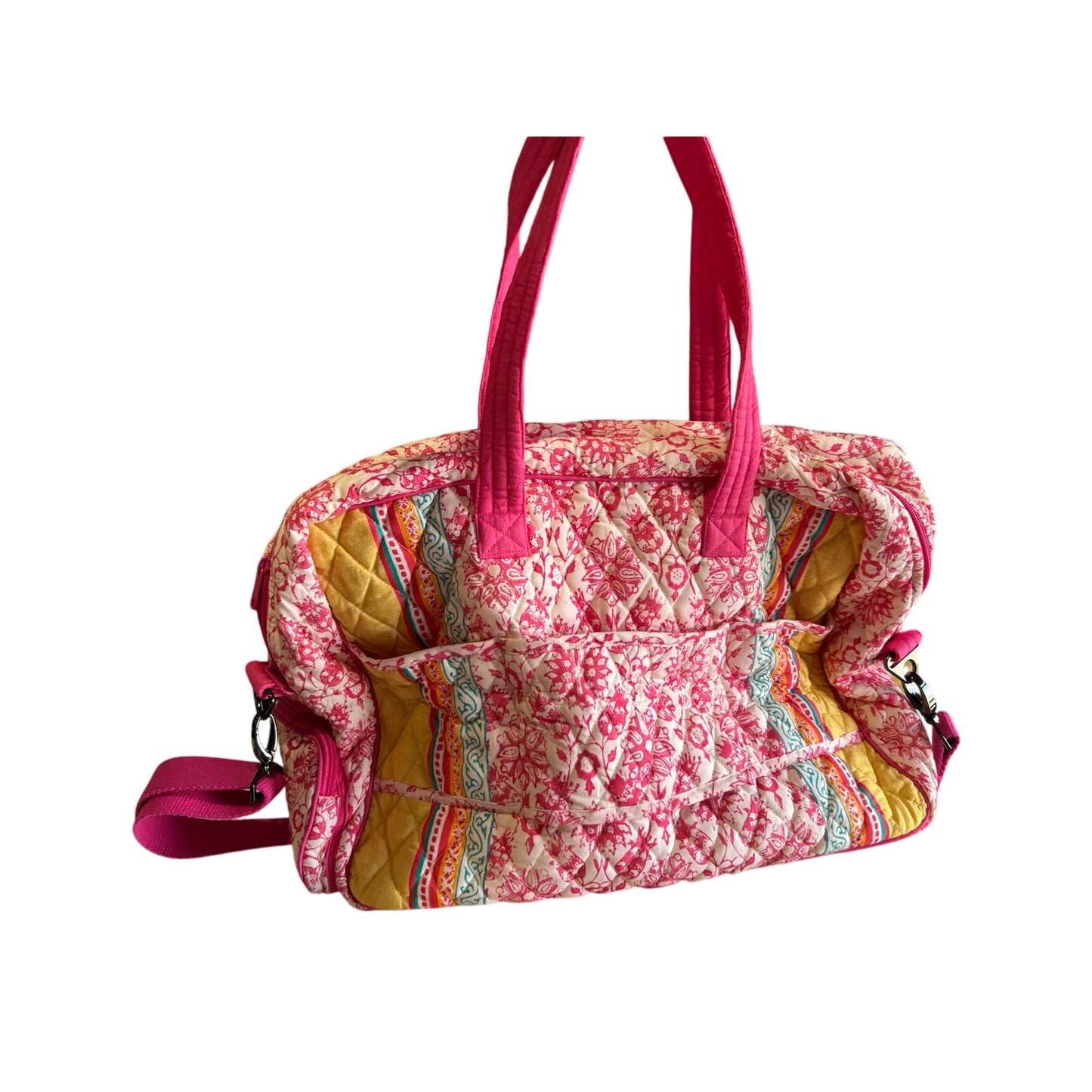 Maison d’Hermine Quilted Weekender Bag – Rare Print, New with Tags