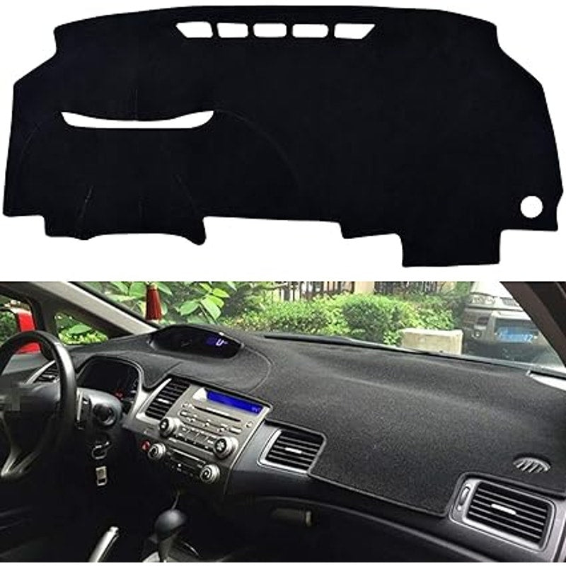 Dashboard Cover Mat Carpet – Fits Honda Civic 8th Gen 2006-2011