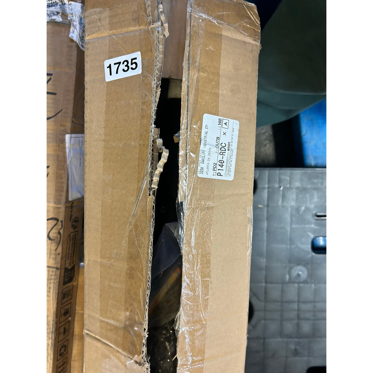 VEVOR 5 ft Black Aluminum Stair Handrail Adjustable Railing – Like New