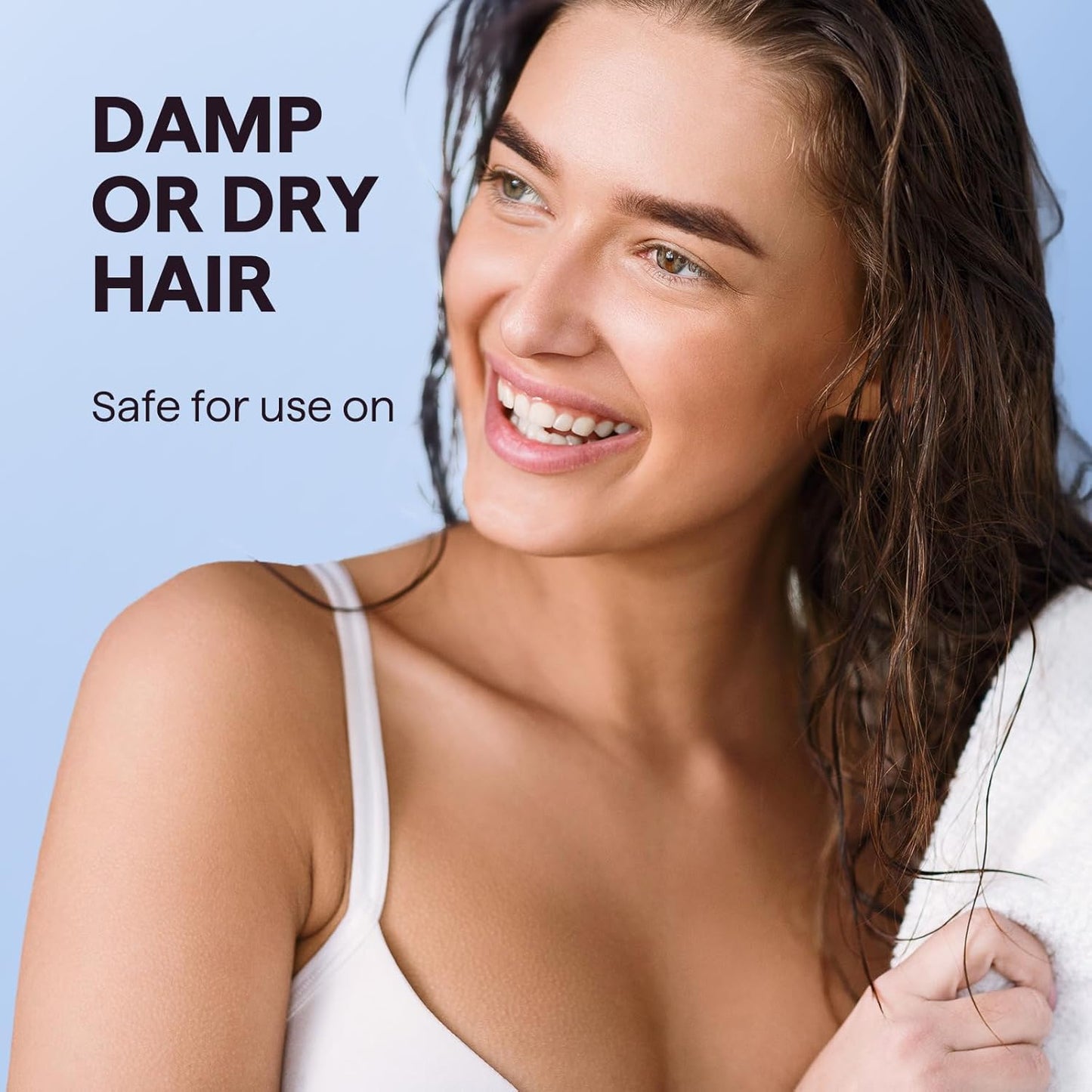 Wavytalk Titanium 1.75" Wet/Dry Flat Iron for Silky Smooth Styling