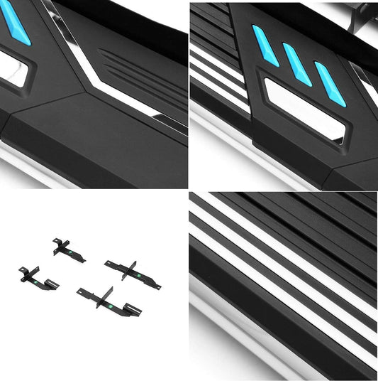 Rugged 5.5" Stainless Steel Running Boards for Jeep Grand Cherokee 2011-2021