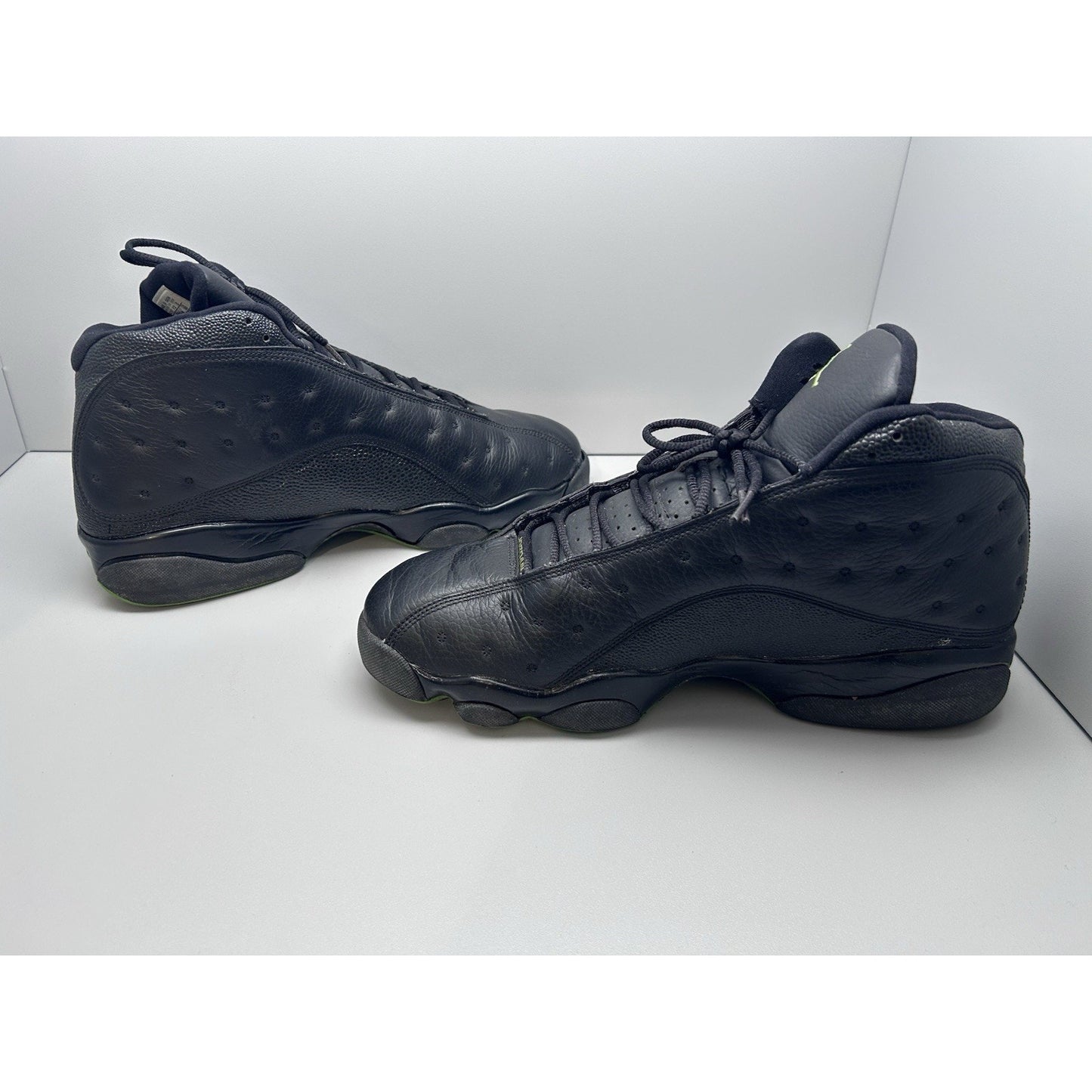 2005 Nike Air Jordan Retro 13 "Altitude" Black/Altitude Green Shoes Size 12