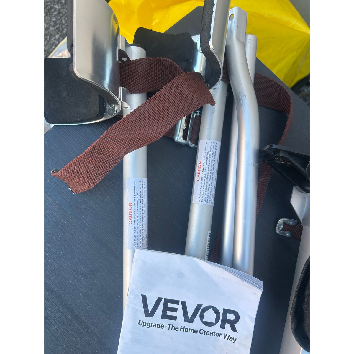 Adjustable Aluminum Drywall Stilts 18"-30" – Like New in Box