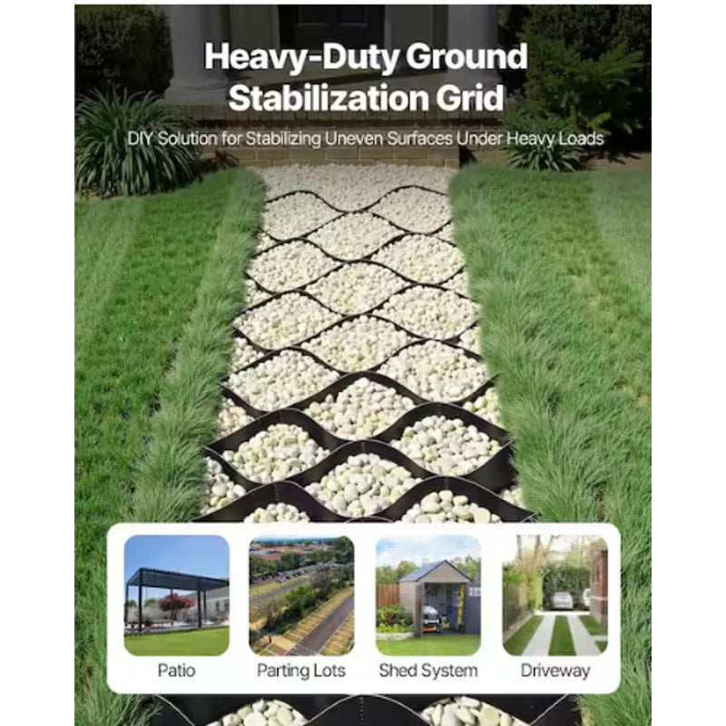 Ground Grid Stabilization System – 27ft x 4ft (Covers 108 sq. ft.)