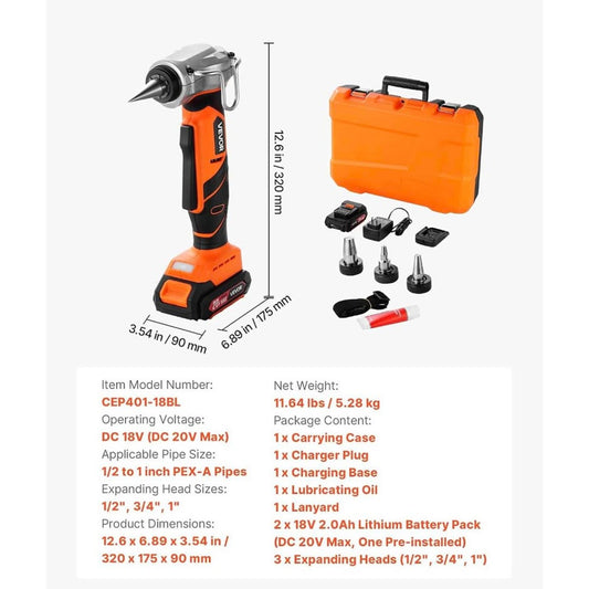 VEVOR PEX Expansion Tool Kit