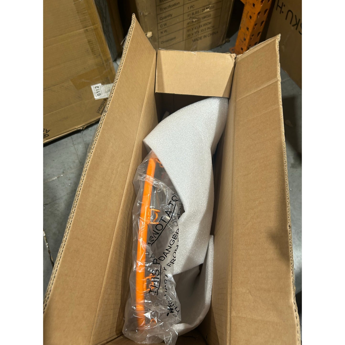 18-inch Flex Basketball Rim, Q235 Steel, Wall/Door Mount with Net- NWT