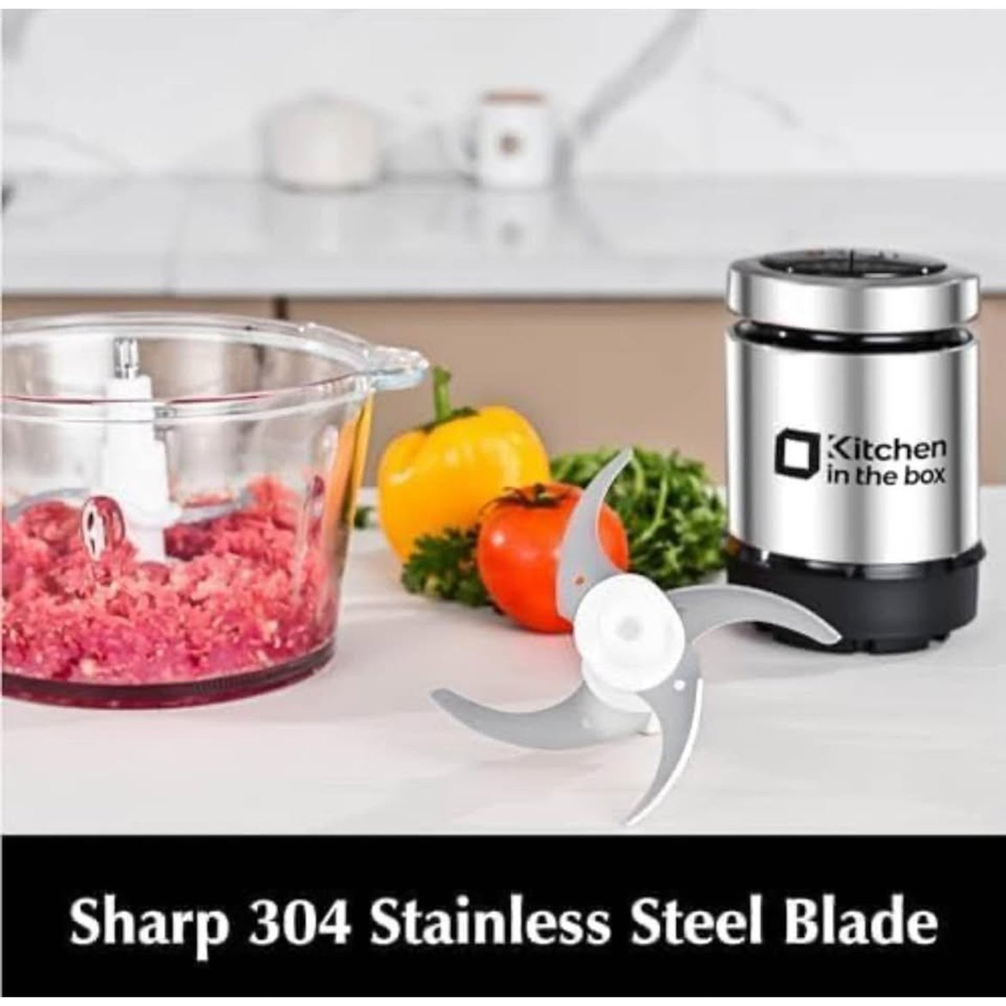 Kitchen in the Box – Multifunctional Food Chopper – New