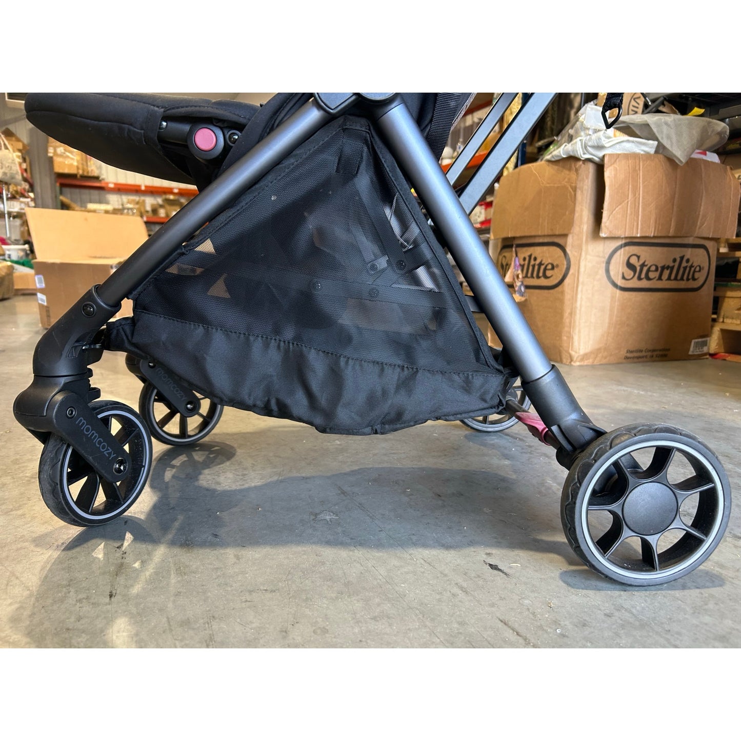 Momcozy ClickGo Lightweight Stroller One-Hand Fold- UPF50+ Canopy