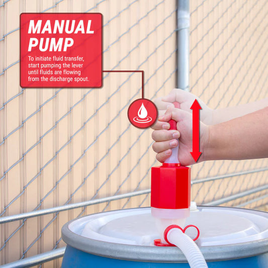 Drum Hand Pump – Manual Piston Action for 5–55 Gallon Drums