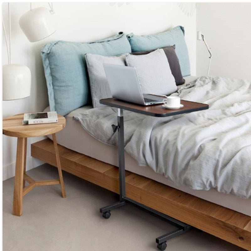 Adjustable Overbed Bedside Table with Wheels / Walking Pad Desk- Brand New
