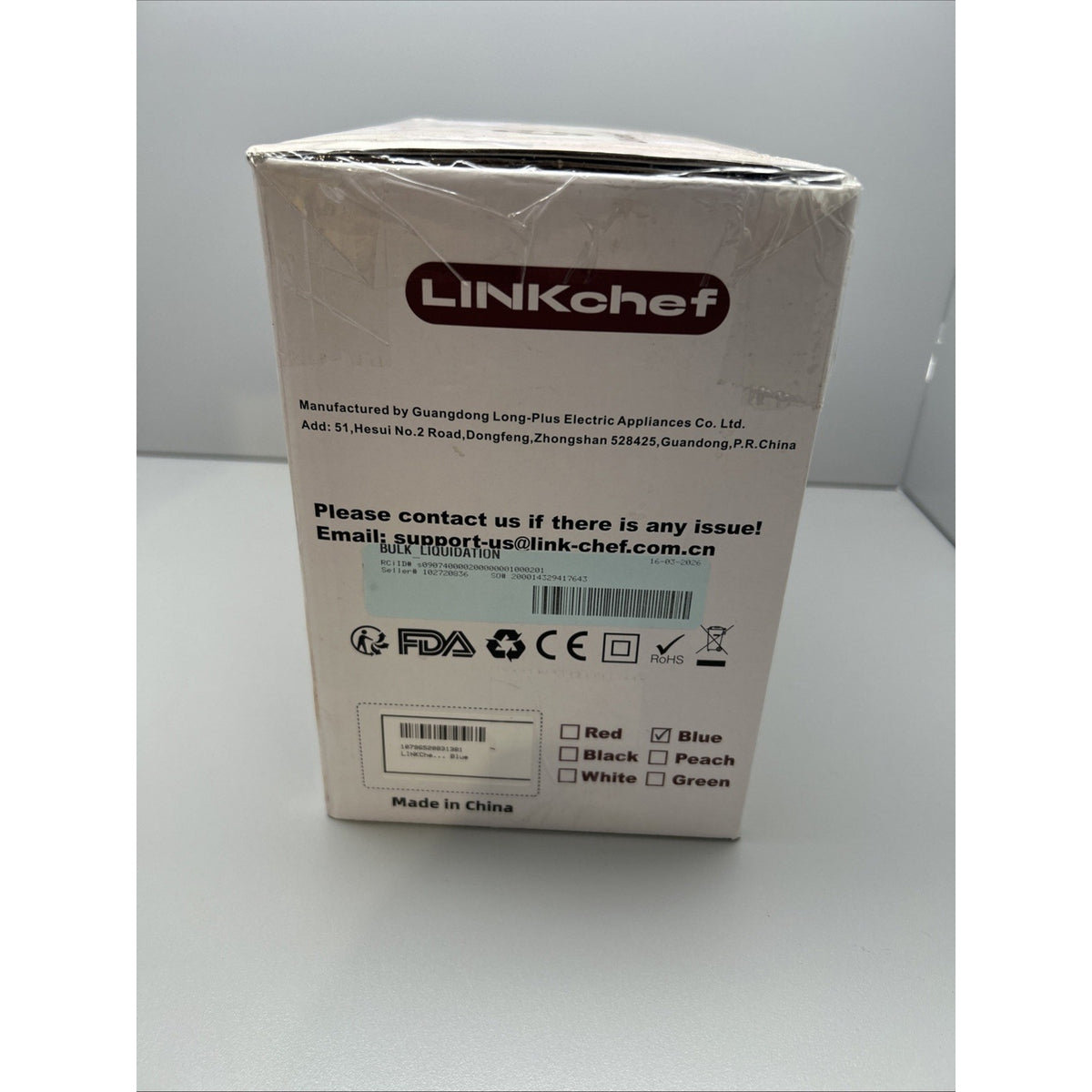 New LinkChef HB-1580T 5-in-1 20 Speed Immersion Hand Blender 1000W-Black