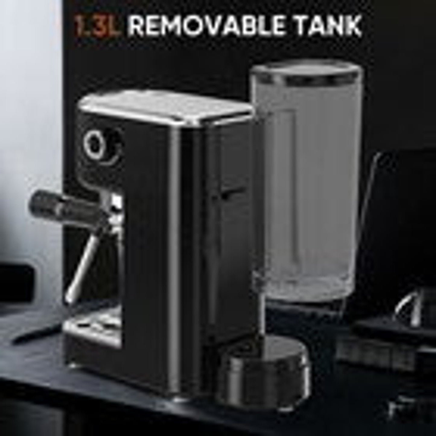 20 Bar Professional Espresso Coffee Machine with Milk Frother