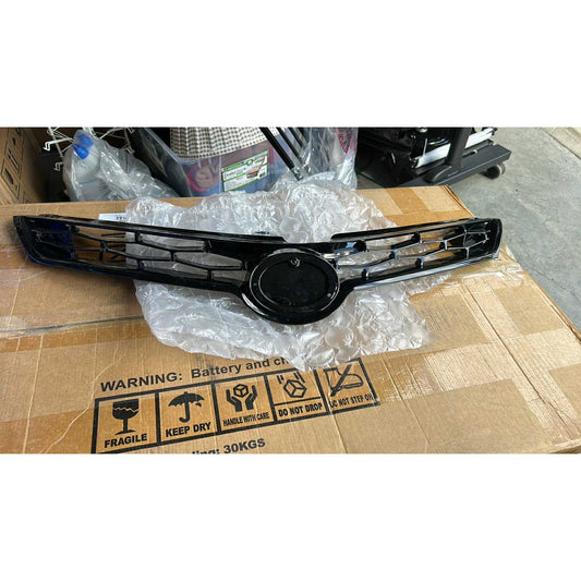 Gloss Black Front Bumper Upper Grille – Fits 2014–2016 Toyota Corolla S