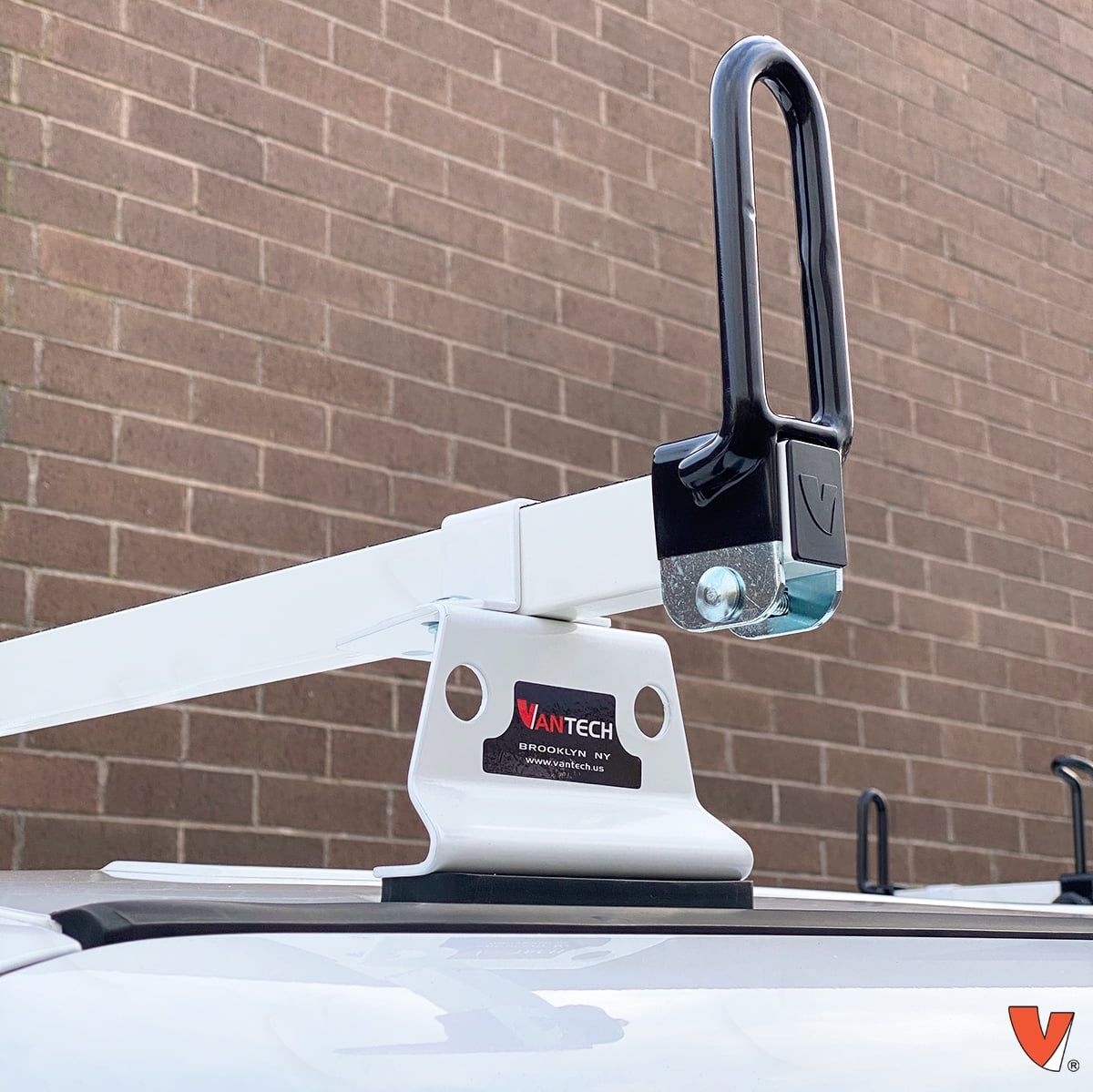 Vantech GFY Heavy-Duty 2-Bar Ladder Roof Rack for Ram ProMaster City