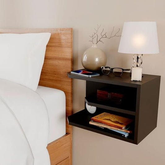 Dizaii Floating Nightstand (Set of 2) – Wall-Mount Bedside Tables