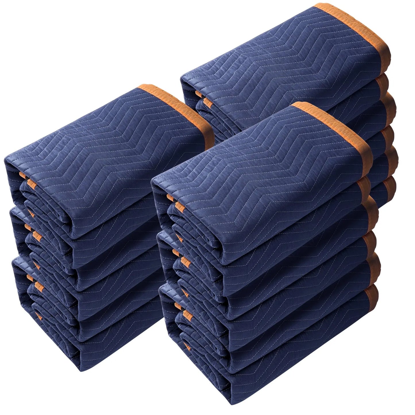 VEVOR Moving Blankets 80in x 72in 12 Packs Heavy Duty Mover Pads