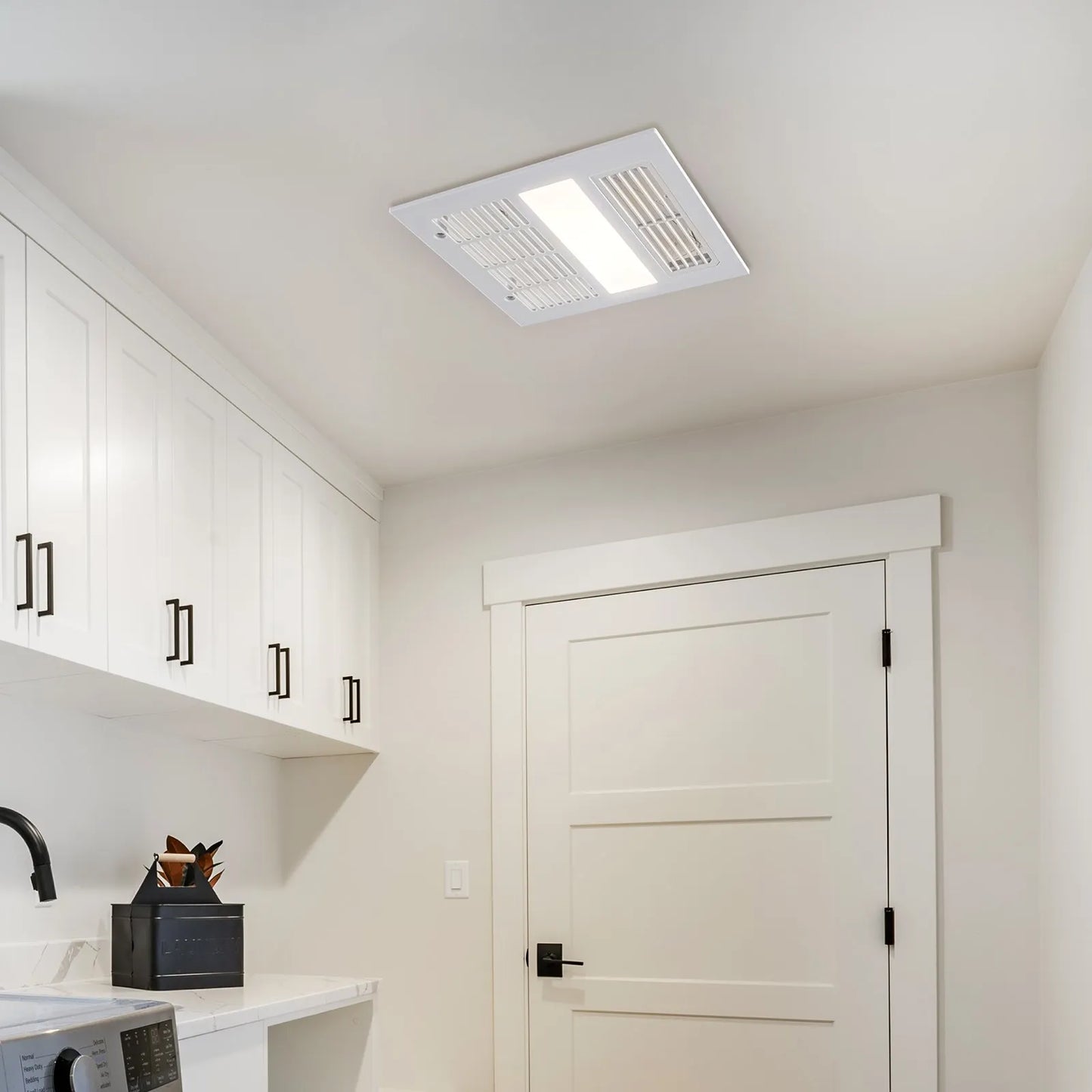 VEVOR Bathroom Exhaust Fan – 1500W Heat, 110 CFM Ventilation, Low Noise Ceiling Fan (1.5 Sones)