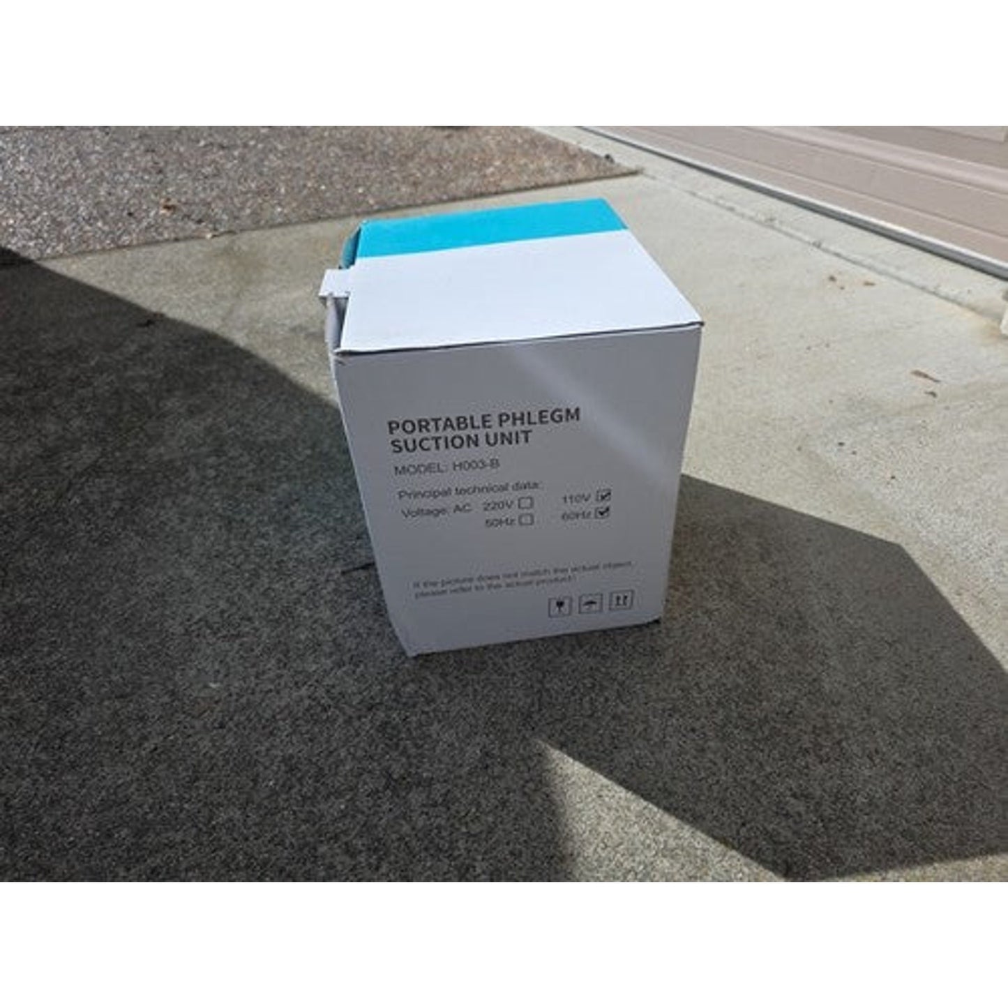 Portable Medical Vacuum Aspirator Phlegm Suction Machine Unit H003-B