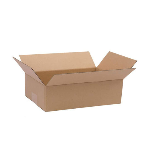 6” x 4” x 2” Kraft Corrugated Shipping Boxes – Bulk 100 Pack Recycled Cardboard