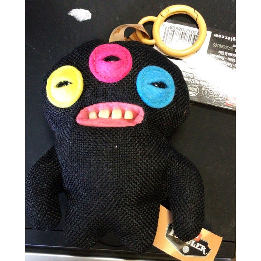 Zuru Fuggler Keychain Series 6 Laboratory Misfits Annoyed Alien Plush 4.5"