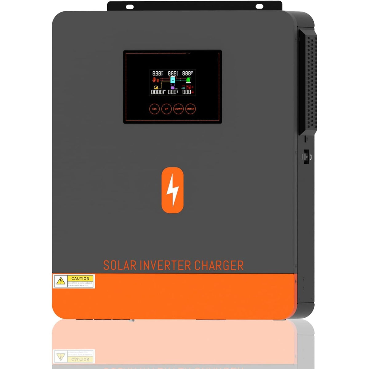 New 4200W Hybrid Solar Inverter 24V Pure Sine Wave 120A MPPT