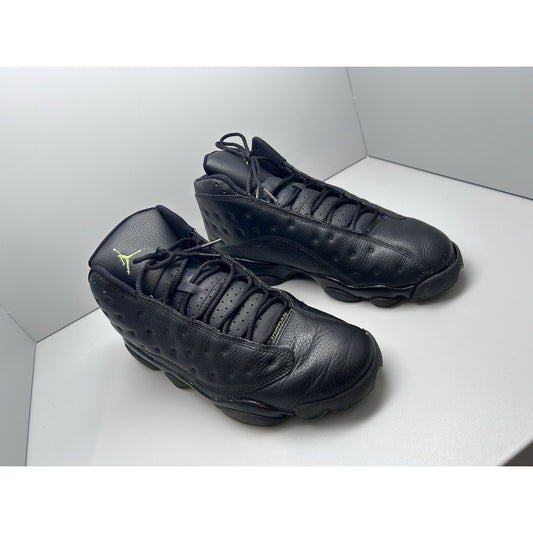 2005 Nike Air Jordan Retro 13 "Altitude" Black/Altitude Green Shoes Size 12