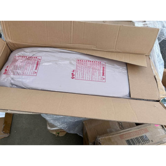 2 in 1 Bedside Sleeper and Pack and Play w Mattress Gray