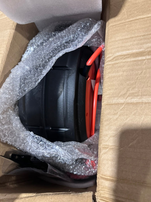 VEVOR 80 Ft Retractable Extension Cord Reel 12 AWG 3 Outlet