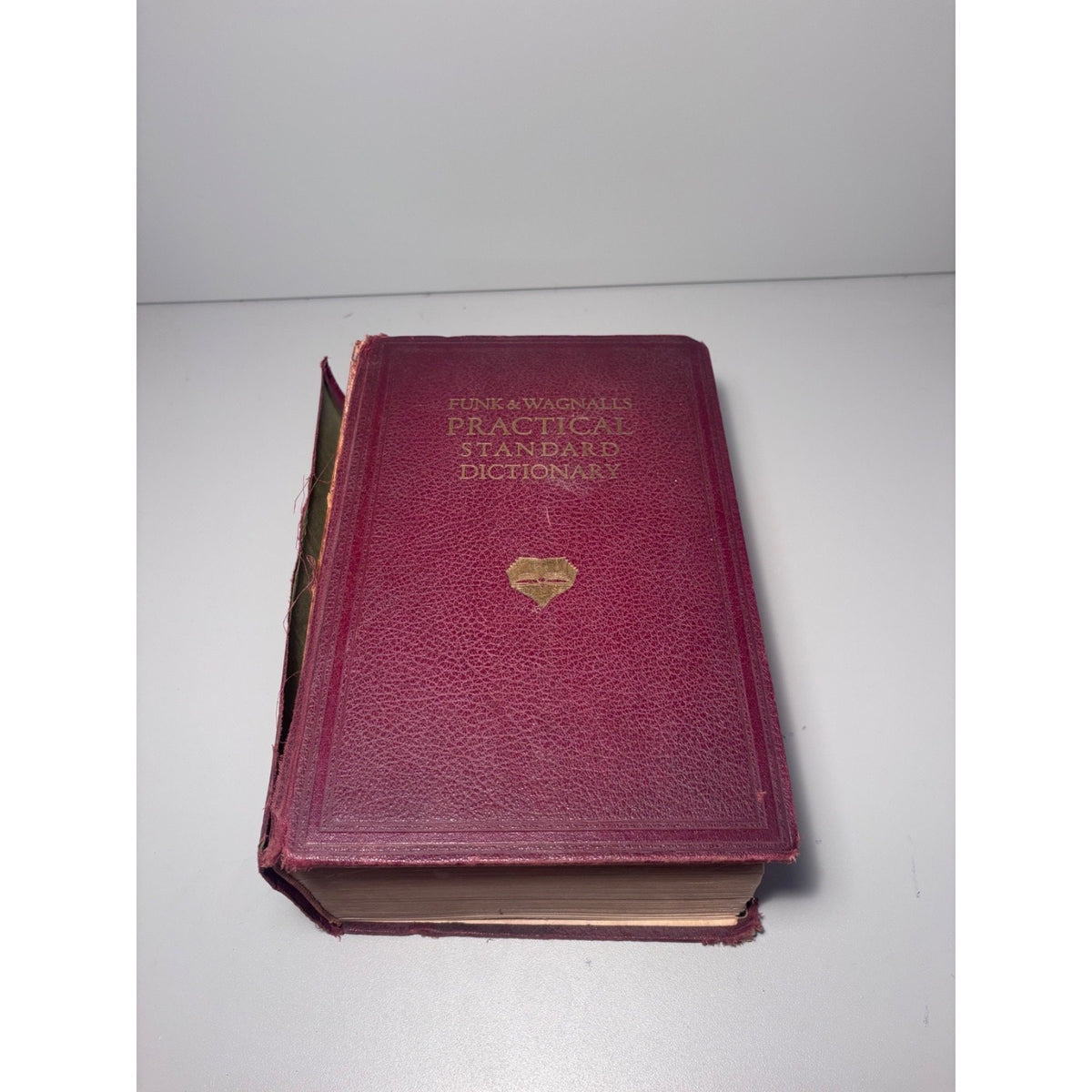 1943 Funk & Wagnalls Practical Standard Dictionary Vintage Hardcover