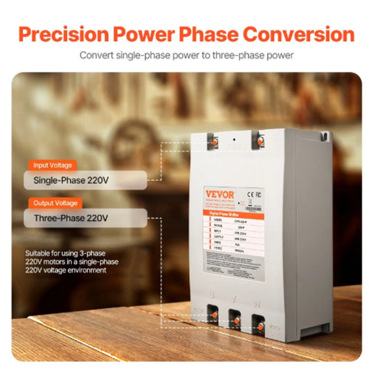 CPS-20HP Digital Phase Shifter – 20HP CNC/Industrial Converter