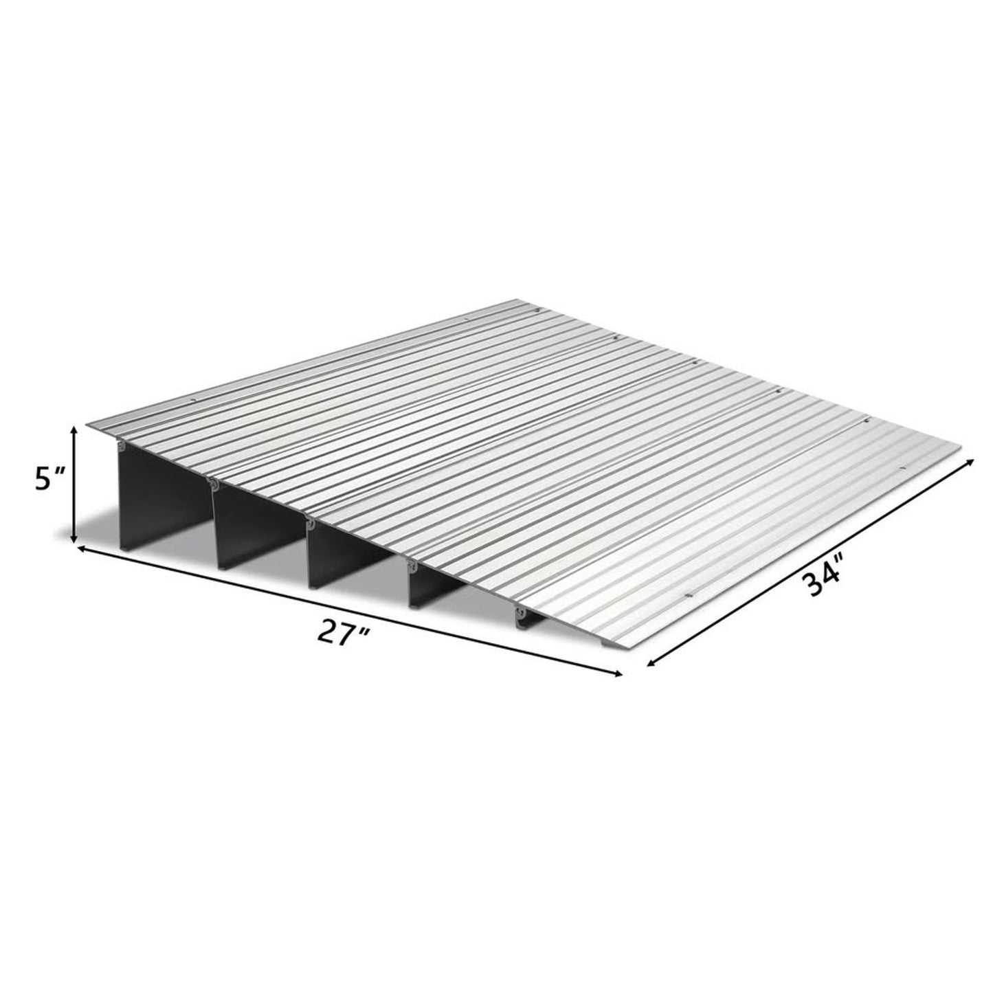 Aluminum Entry Ramp – Model TR-5IR – 5" Rise