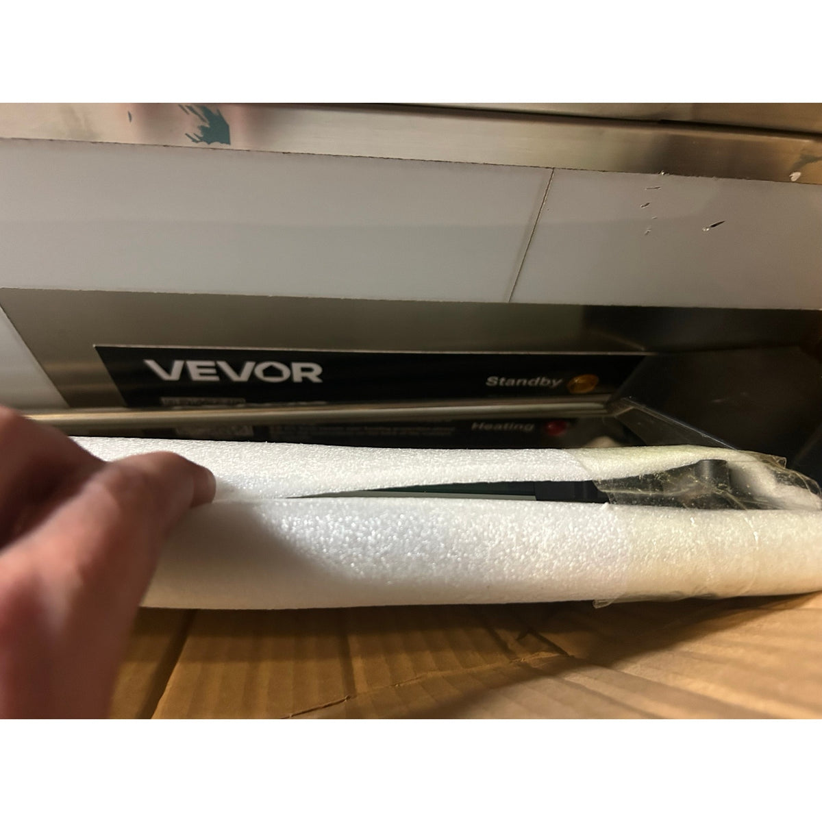 VEVOR 3-Pan Commercial Food Warmer – 17.4 Quart, 1200W