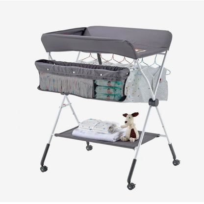 VEVOR Folding Baby Changing Table, Dark Gray, New