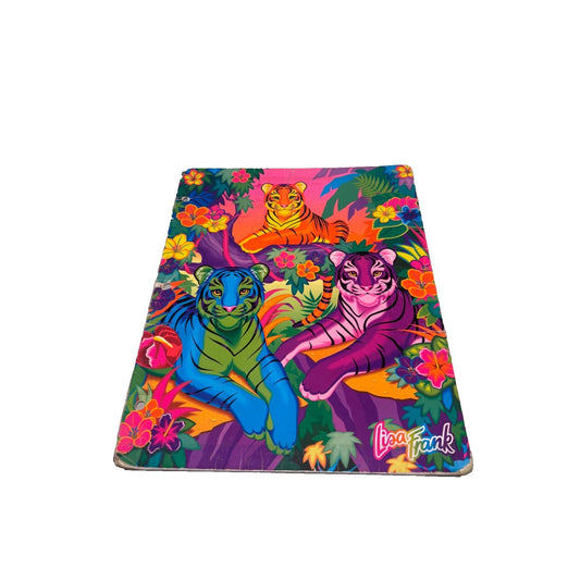 Vintage Lisa Frank 3 Tigers Folder, 90s Y2K, Approx. 30 Years Old