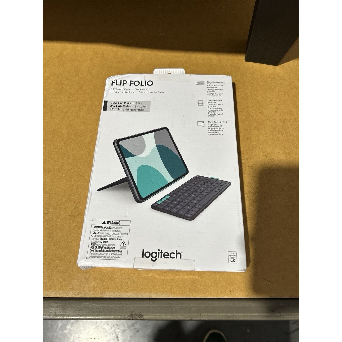 *NEW* Logitech Flip Folio Keyboard Case for iPad Pro & Air 11" 920-013369