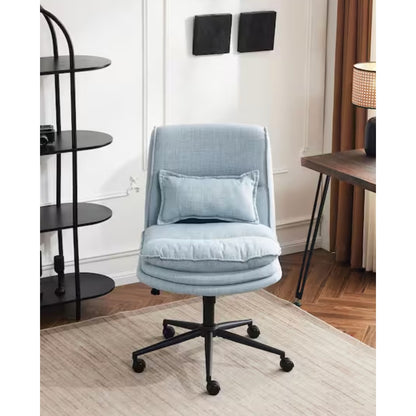 Adjustable Height, Criss Cross Swivel Desk Chair – 300 lb Capacity – New in Box